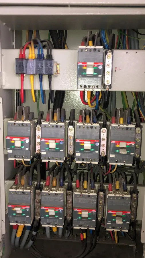 Circuit breakers inspected and tested by an electrician