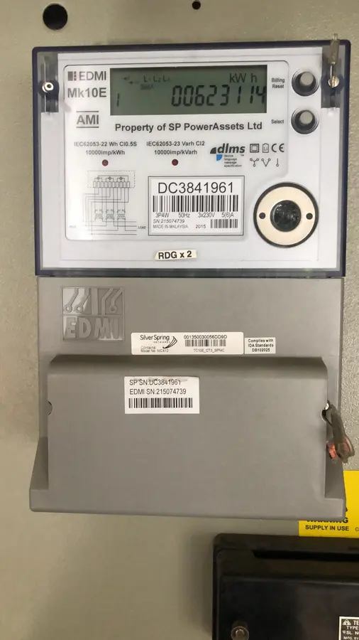Completed electrical panel maintenance work